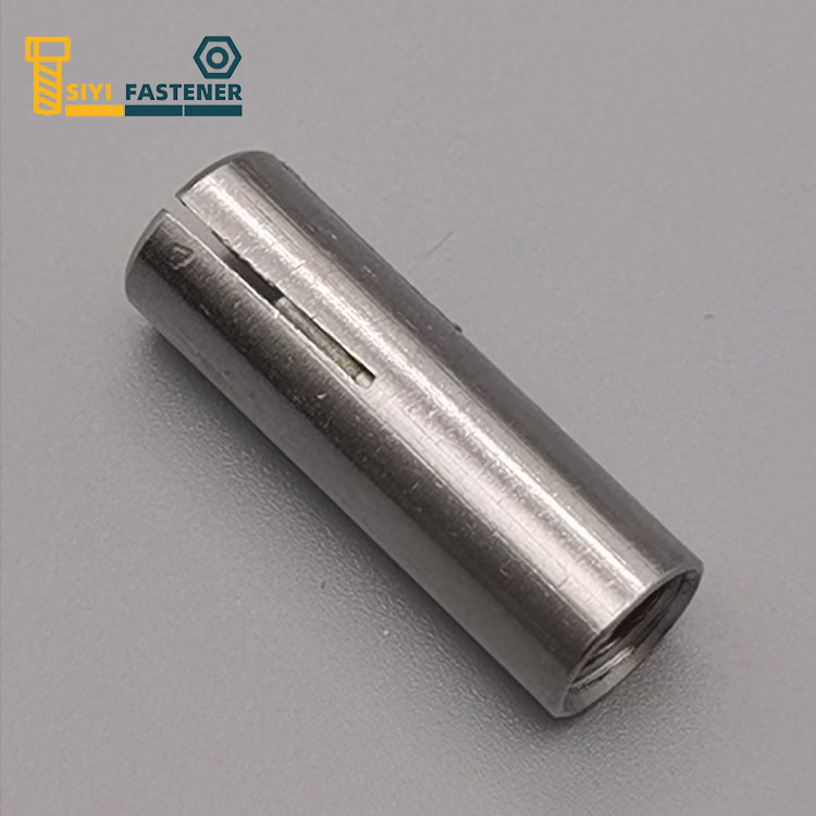 Jatuhan Keluli Tahan Karat di Anchor Tanpa Knurling